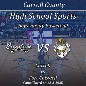 Boys Varsity Basketball 2025: Carroll Vs Fort Chiswell