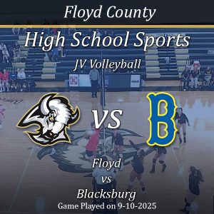 JV Volleyball 2025: Floyd Vs Blacksburg