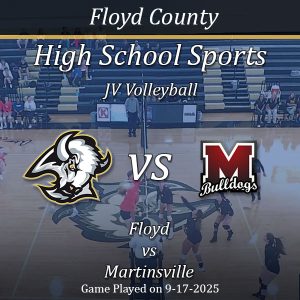 JV Volleyball 2025: Floyd Vs Martinsville