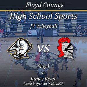 JV Volleyball 2025: Floyd Vs James River