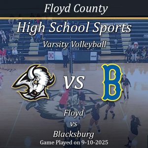 Varsity Volleyball 2025: Floyd Vs Blacksburg
