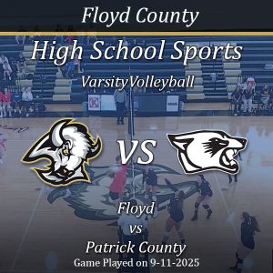 Varsity Volleyball 2025: Floyd Vs Patrick County