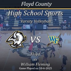 Varsity Volleyball 2025: Floyd Vs William-Fleming