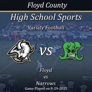 Varsity Football 2025: Floyd Vs Narrows