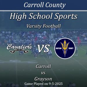 Varsity Football 2025: Carroll Vs Grayson