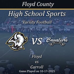 Varsity Football 2025: Floyd Vs Carroll