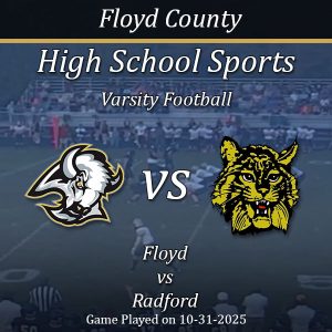 Varsity Football 2025: Floyd Vs Radford