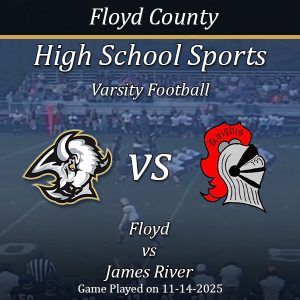 Varsity Football 2025: Floyd Vs James River
