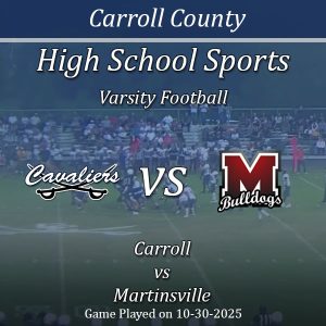 Varsity Football 2025: Carroll Vs Martinsville
