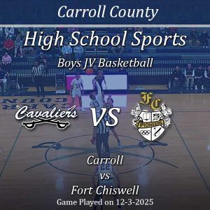 Boys JV Basketball 2025: Carroll Vs Fort Chiswell