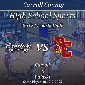 Girls JV Basketball 2025: Carroll Vs Pulaski County