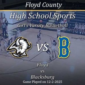 Girls Varsity Basketball 2025: Floyd Vs Blacksburg