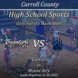 Girls Varsity Basketball 2025: Carroll Vs Mount Airy