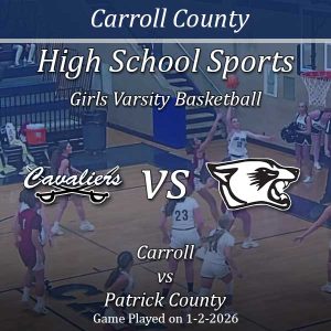 Girls Varsity Basketball 2025: Carroll Vs Patrick County