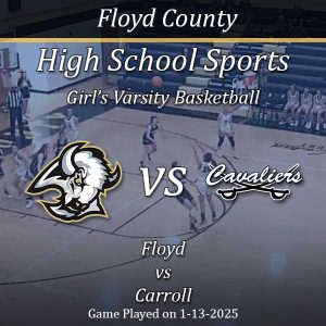 Girls Varsity Basketball 2025: Floyd Vs Carroll